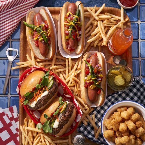 Allen Brothers Steak Burgers and Hot Dogs